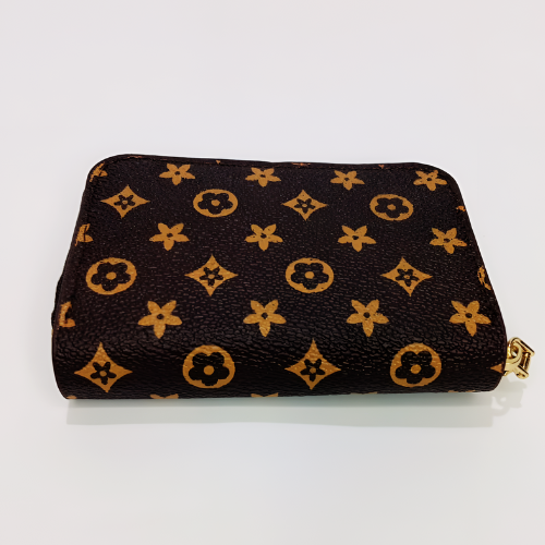 Stylish Mini Wallet For Mens with Golden Zip Card And Cash Holder