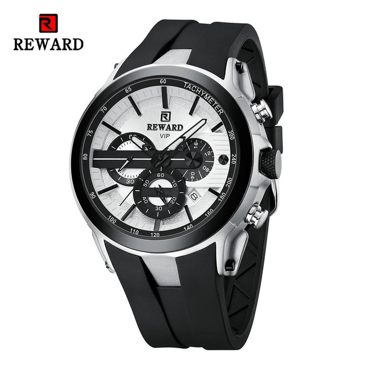 REWARD  Chronograph Sport Watch – Premium Silicone Band