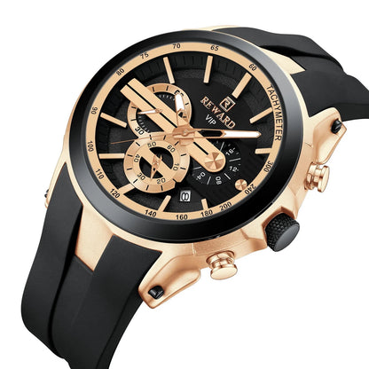 REWARD  Chronograph Sport Watch – Premium Silicone Band