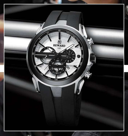 REWARD  Chronograph Sport Watch – Premium Silicone Band