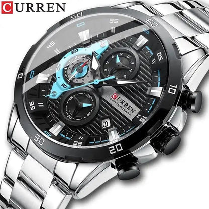 Curren Chrono-Master Steel Fusion