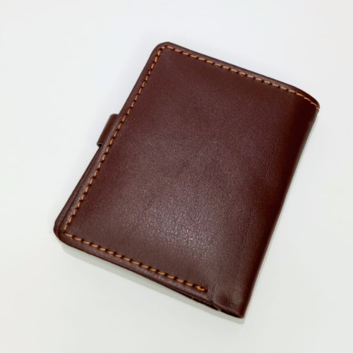Classic Black Pocket Wallet for Men Slim, Secure & Stylish Card Holder with Snap Closure