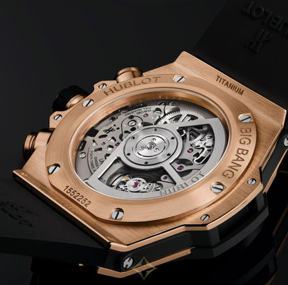 Hublot Big Bang Chronograph – Rose Gold Skeleton Edition
