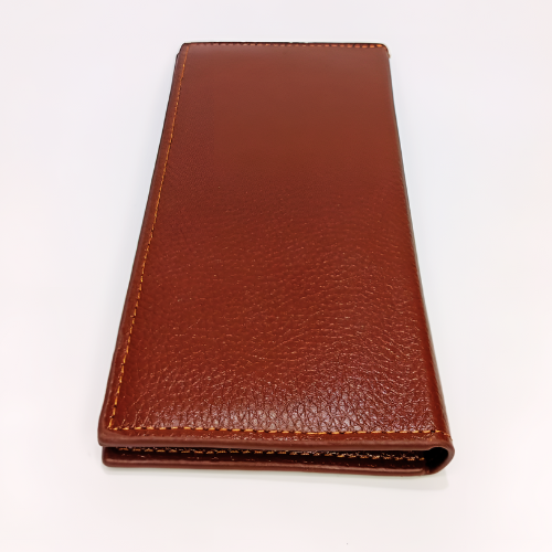 Stylish Long Brown Wallet for Men Brown Slim Wallet with Card And Money Slots