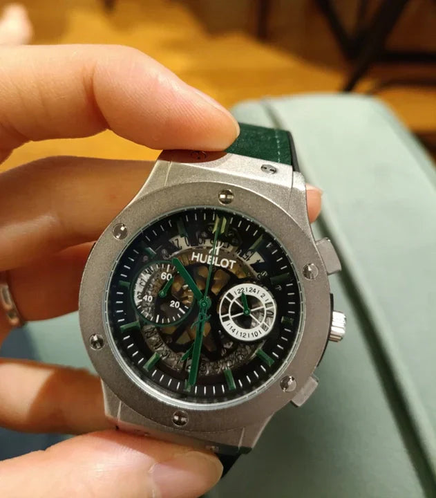 Hublot Classic Fusion Chronograph – Green Skeleton Dial
