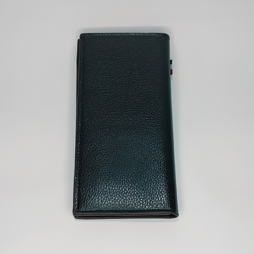 Mens Long Wallet Slim Bi fold Card Holder for Professional Look