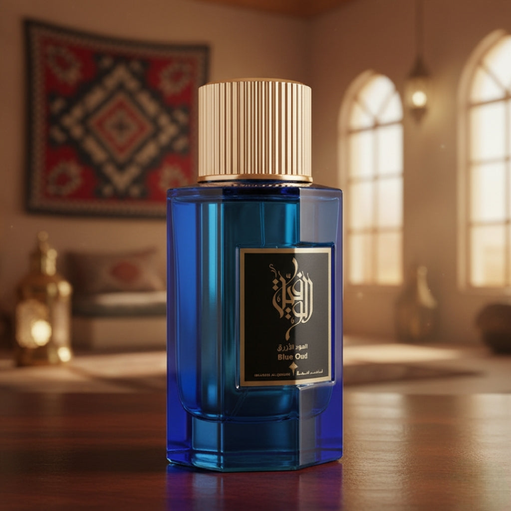 Blue Oud Eau De Parfum – Luxury Arabian Fragrance for Men & Women